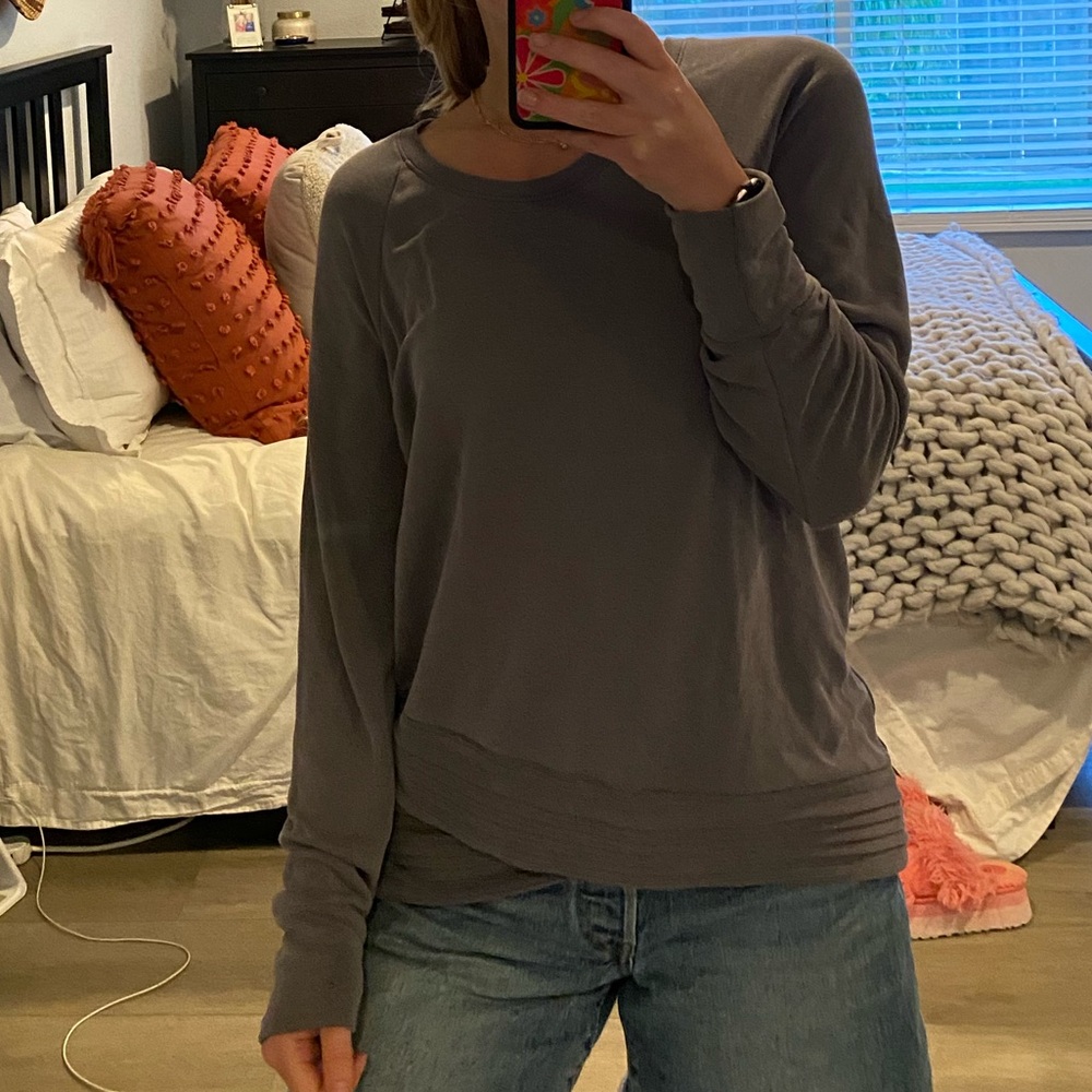 Athleta Grey Sweater